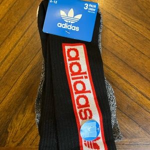 *3 Pack* ADIDAS Crew Socks